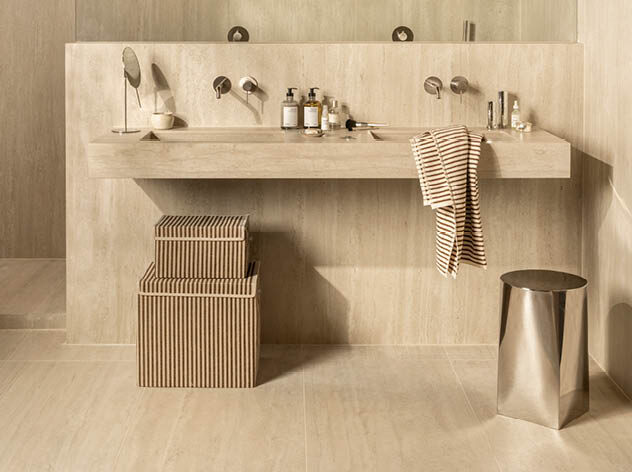 Badkamer met wastafel Sweet Nature Light